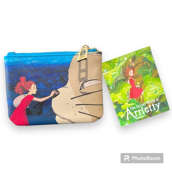 Her Universe Handbags - Studio Ghibli The Secret World of Arrietty Scenes Coin Purse